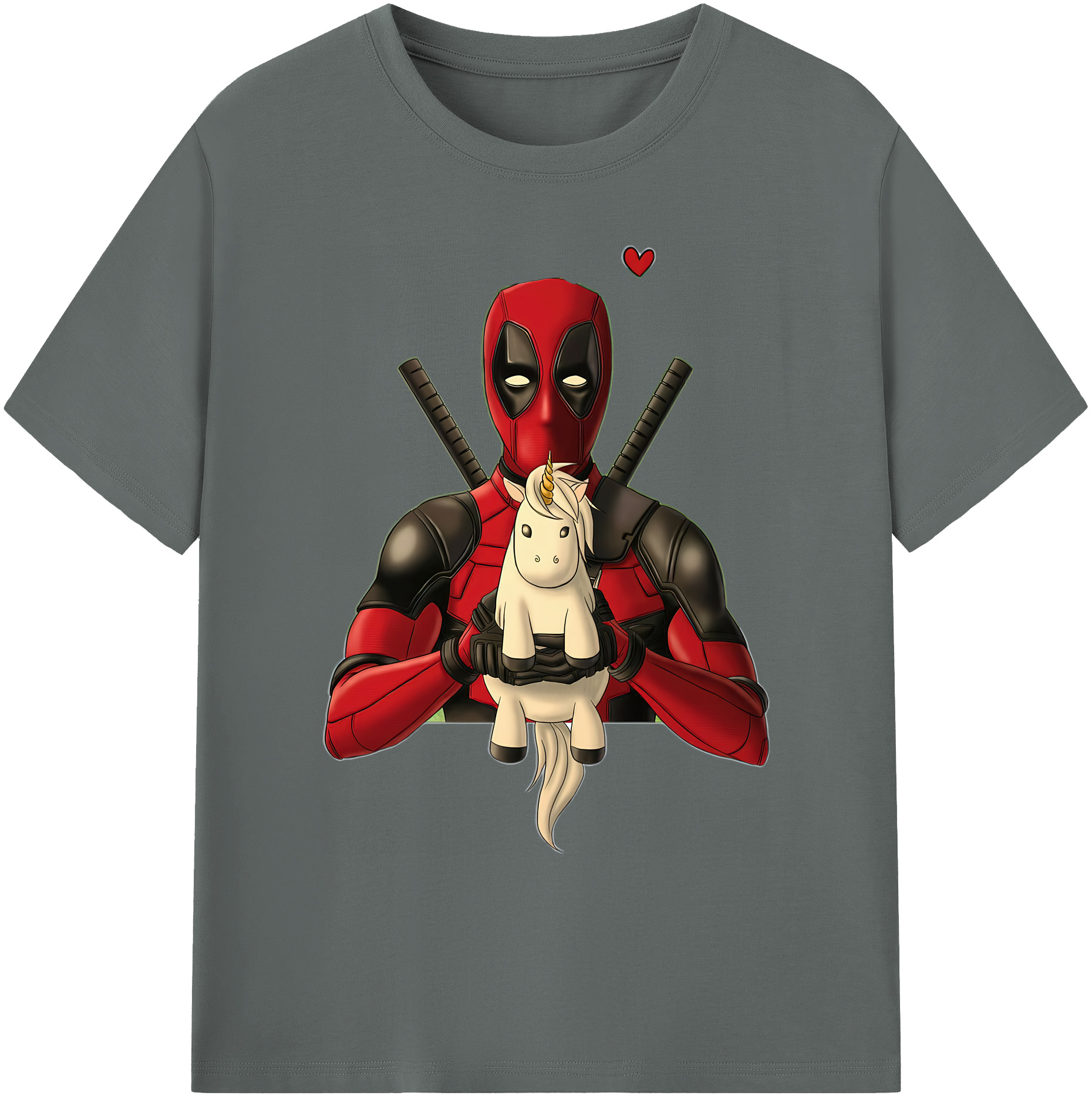 （画像用） Deadpool デッドプール 綿100％ メンズ半袖Tシャツ｜肌触りやわらか＆通気性